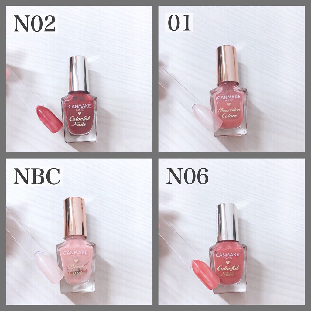 カラフルネイルズ/キャンメイク/マニキュアを使ったクチコミ（3枚目）