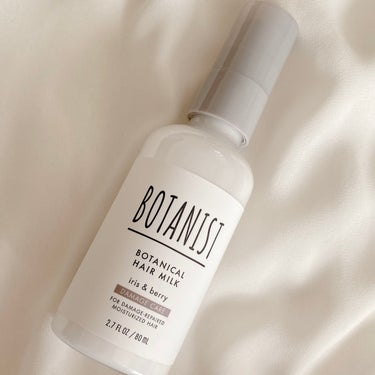 BOTANIST ボタニカルヘアミルク（ダメージケア）のクチコミ「……………………………
BOTANIST
ボタニカルヘアミルク 
ボタニカルヘアオイル
(ダメ.....」（3枚目）