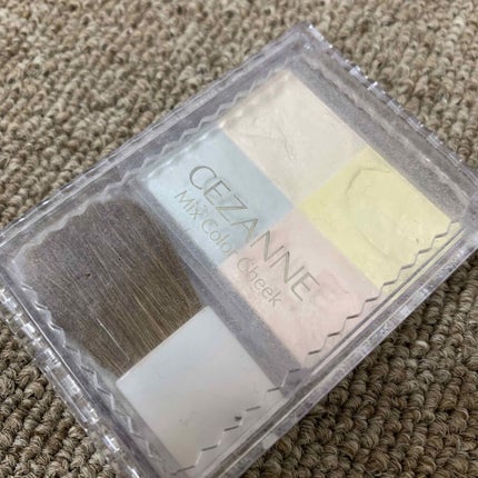 ミックスカラーチーク/CEZANNE/パウダーチークを使ったクチコミ(1枚目)