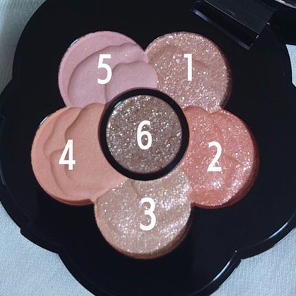 チアリー カラーズ フォー アイズ/MARY QUANT/アイシャドウパレットを使ったクチコミ(4枚目)