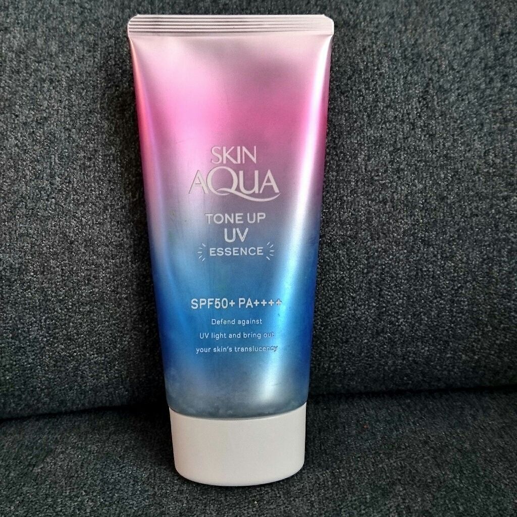 スキンアクア トーンアップUVエッセンス/スキンアクア/日焼け止めクリームを使ったクチコミ(1枚目)