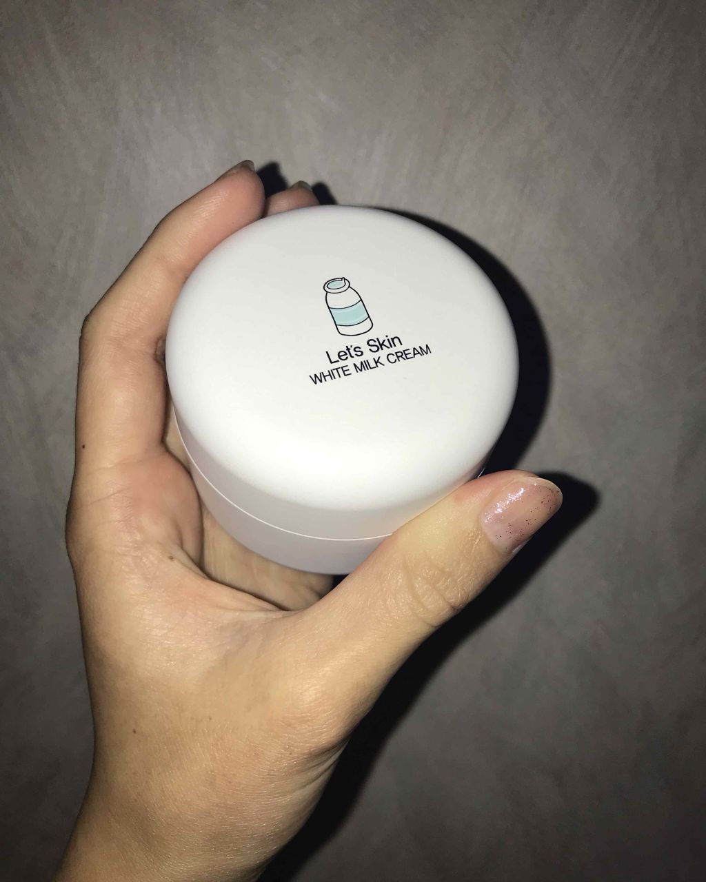 レッツスキン ホワイト ミルククリーム/SHINBEE JAPAN /フェイスクリームを使ったクチコミ（1枚目）