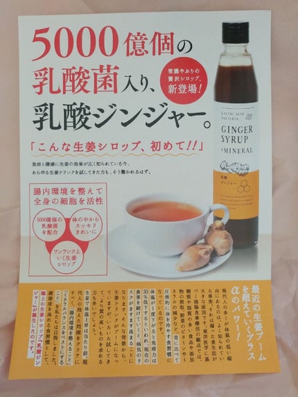 生姜シロップ 乳酸ジンジャー 10mL×15包/乳酸ジンジャー/乳酸菌飲料を使ったクチコミ(3枚目)