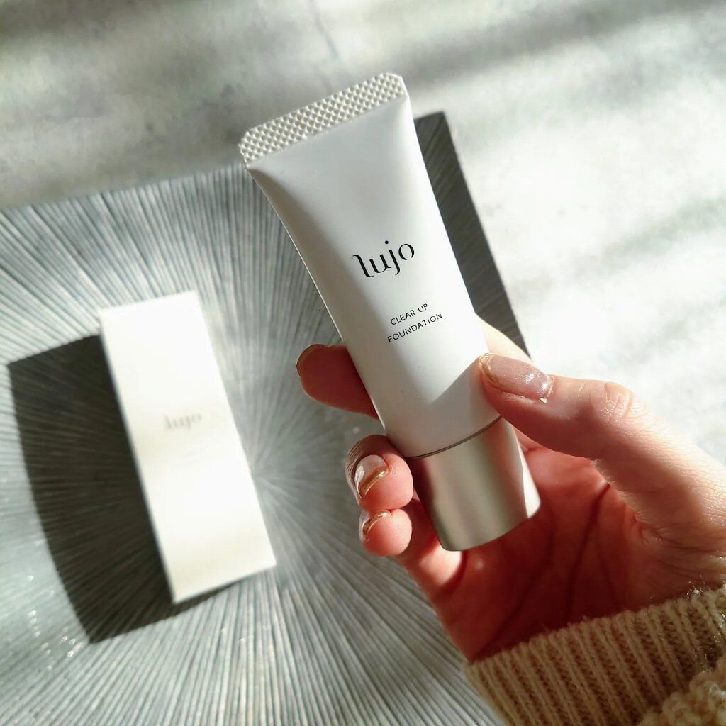 クリアアップ ファンデーション/lujo/クリーム・エマルジョンファンデーションを使ったクチコミ（3枚目）