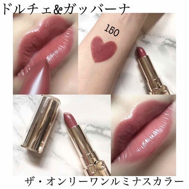 ザ・オンリーワン ルミナスカラー リップスティック/DOLCE&GABBANA BEAUTY/口紅を使ったクチコミ（1枚目）