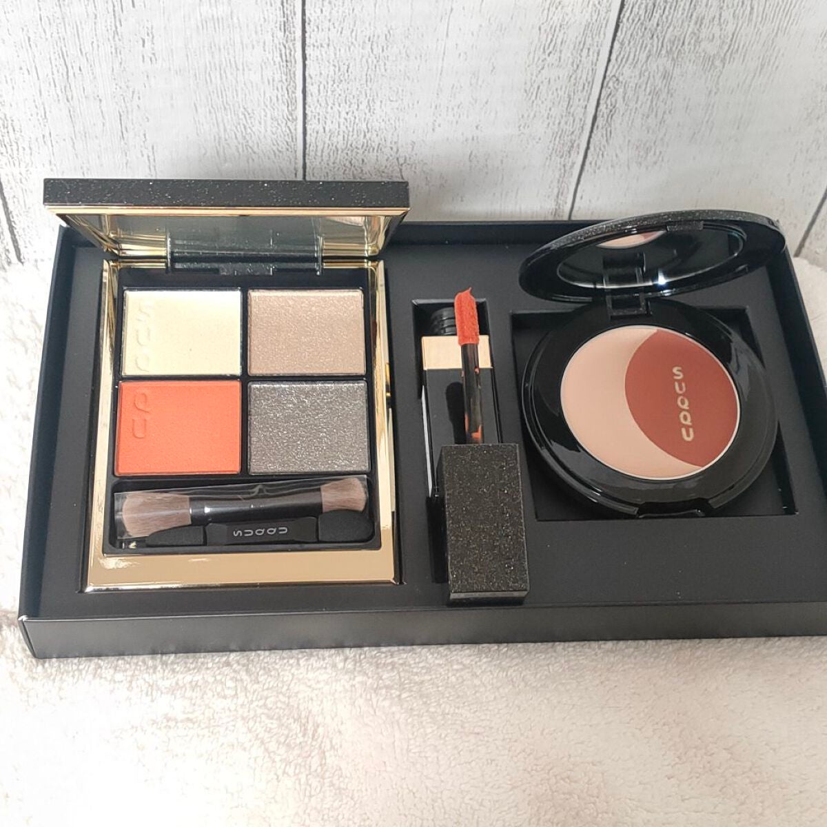 ホリデー メイクアップ キット A/B/SUQQU/メイクアップキットを使ったクチコミ(1枚目)