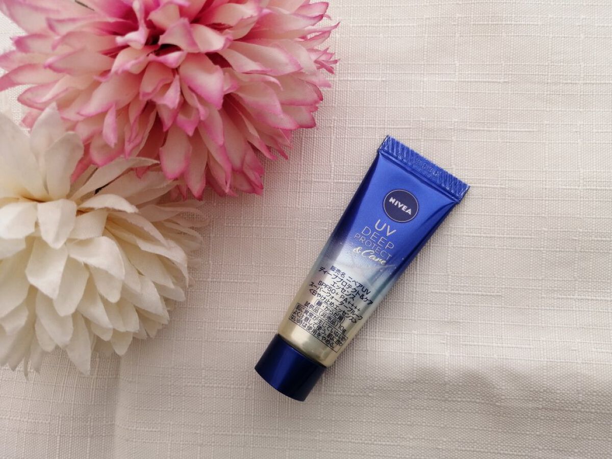 ニベアUV ディープ プロテクト＆ケア エッセンス/ニベア/日焼け止めローションを使ったクチコミ（1枚目）