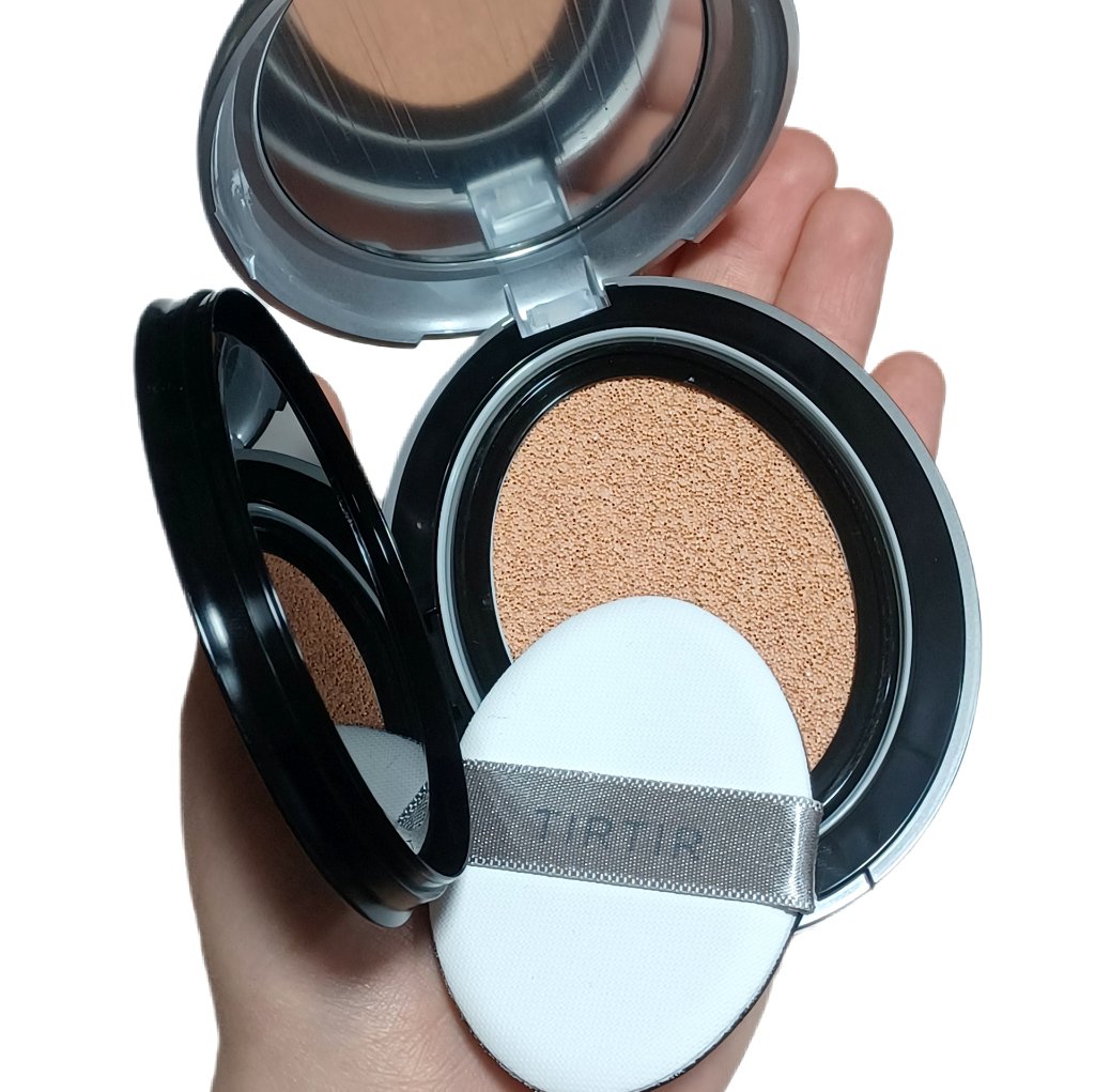 マスクフィットオーラクッション 17C ポーセリン(PORCELAIN)/TIRTIR(ティルティル)/クッションファンデーションを使ったクチコミ（2枚目）