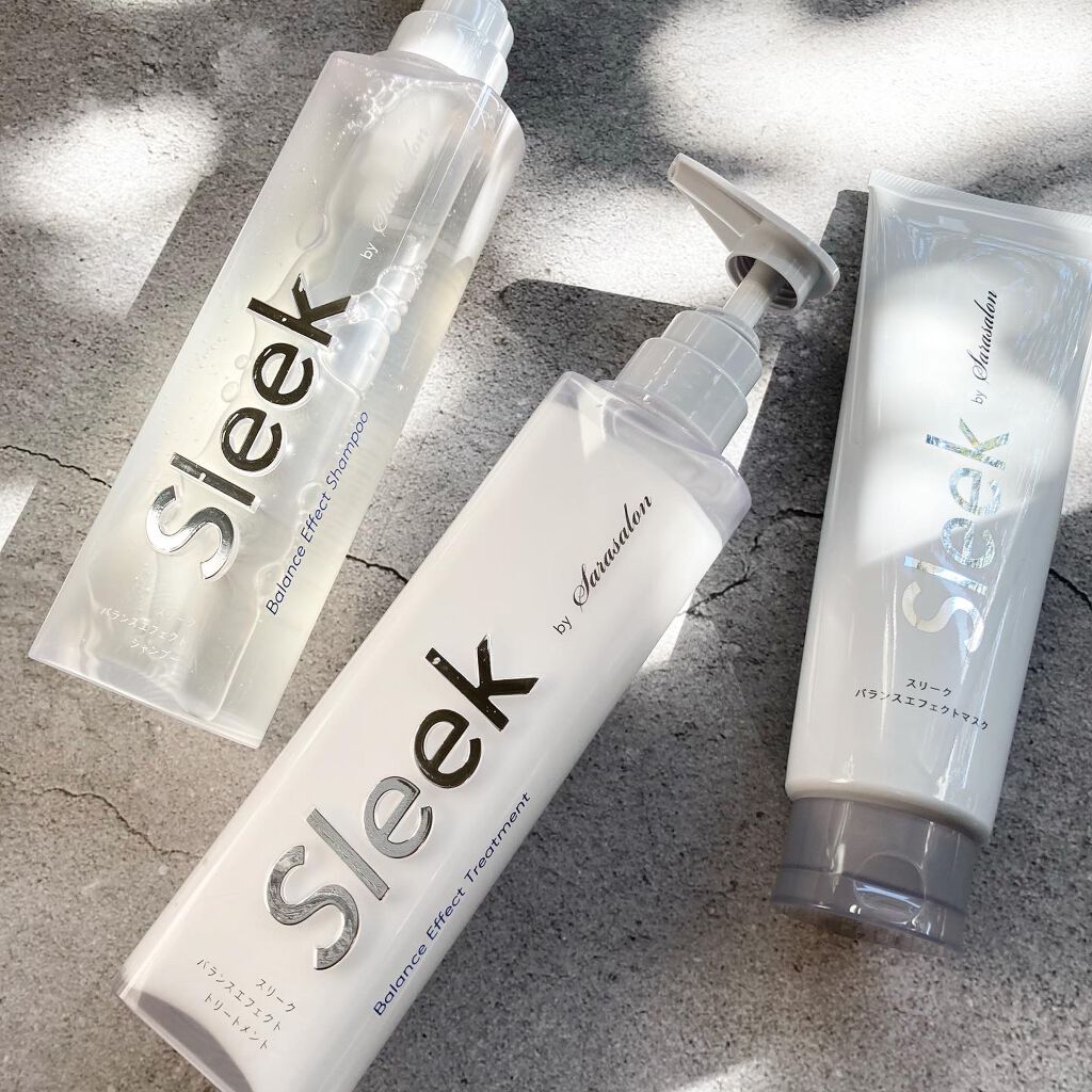 バランスエフェクトシャンプー／トリートメント/スリーク by サラサロン/市販シャンプーを使ったクチコミ（2枚目）