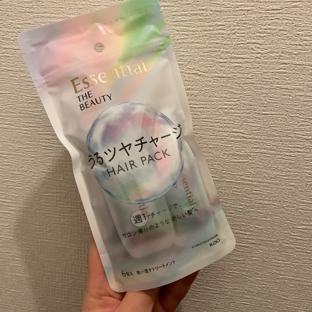 ザビューティ うるツヤチャージヘアパック/エッセンシャル/ヘアマスク・ヘアパックを使ったクチコミ（1枚目）