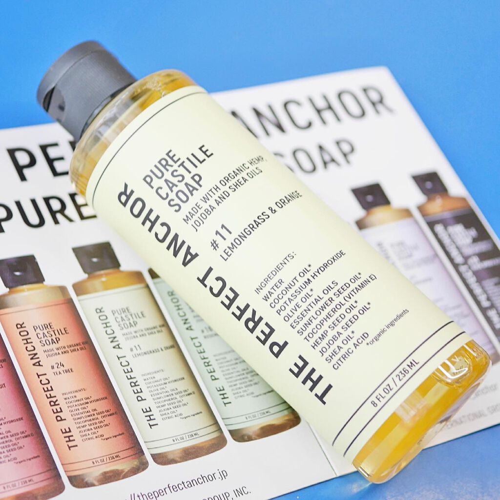 ザ・パーフェクトアンカー レモングラス&オレンジ #11/THE PERFECT ANCHOR/ボディソープを使ったクチコミ(5枚目)