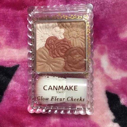 グロウフルールチークス/キャンメイク/パウダーチークを使ったクチコミ(1枚目)