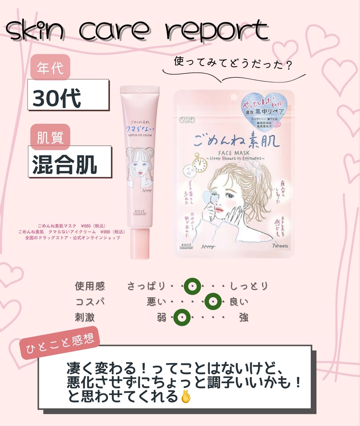 ごめんね素肌マスク/クリアターン/シートマスク・パックを使ったクチコミ(2枚目)