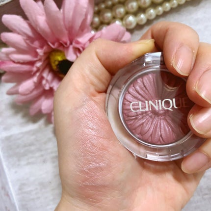 チーク ポップ パール 06 ガーネット ポップ/CLINIQUE/パウダーチークを使ったクチコミ(3枚目)