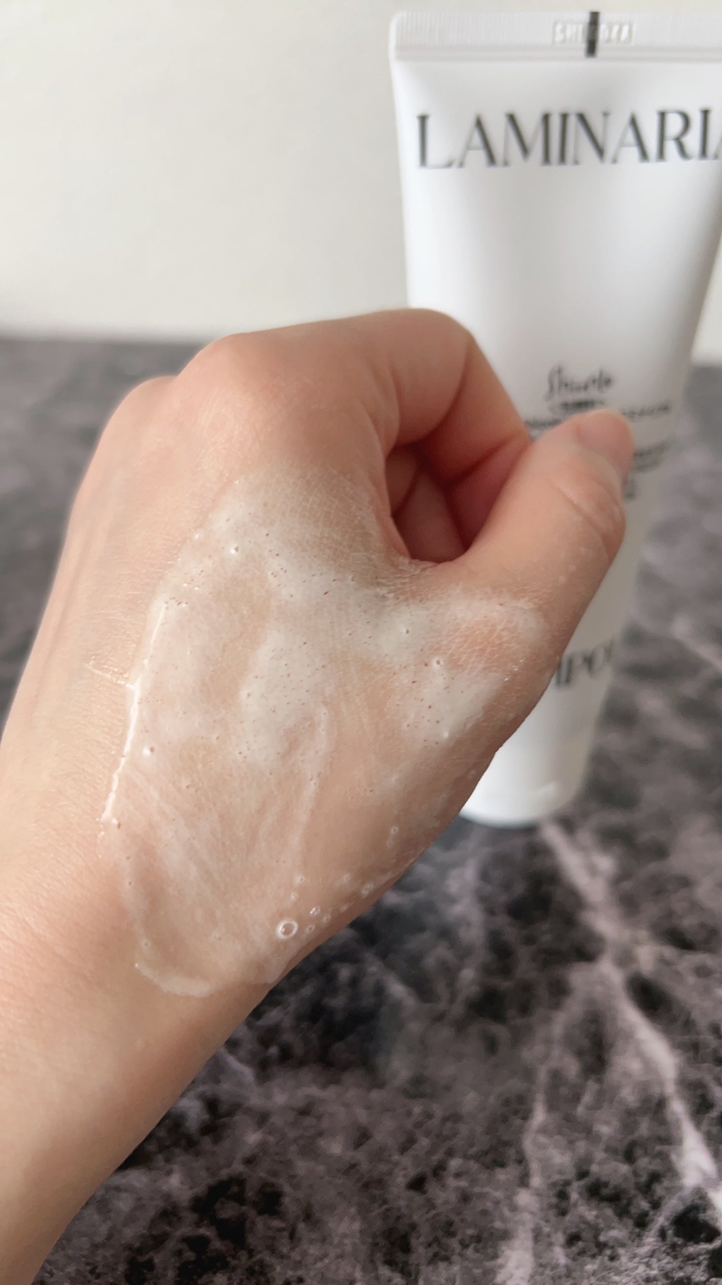 ラミナリア 31 クレンジングフォーム/ShionLe/洗顔フォームを使ったクチコミ(4枚目)