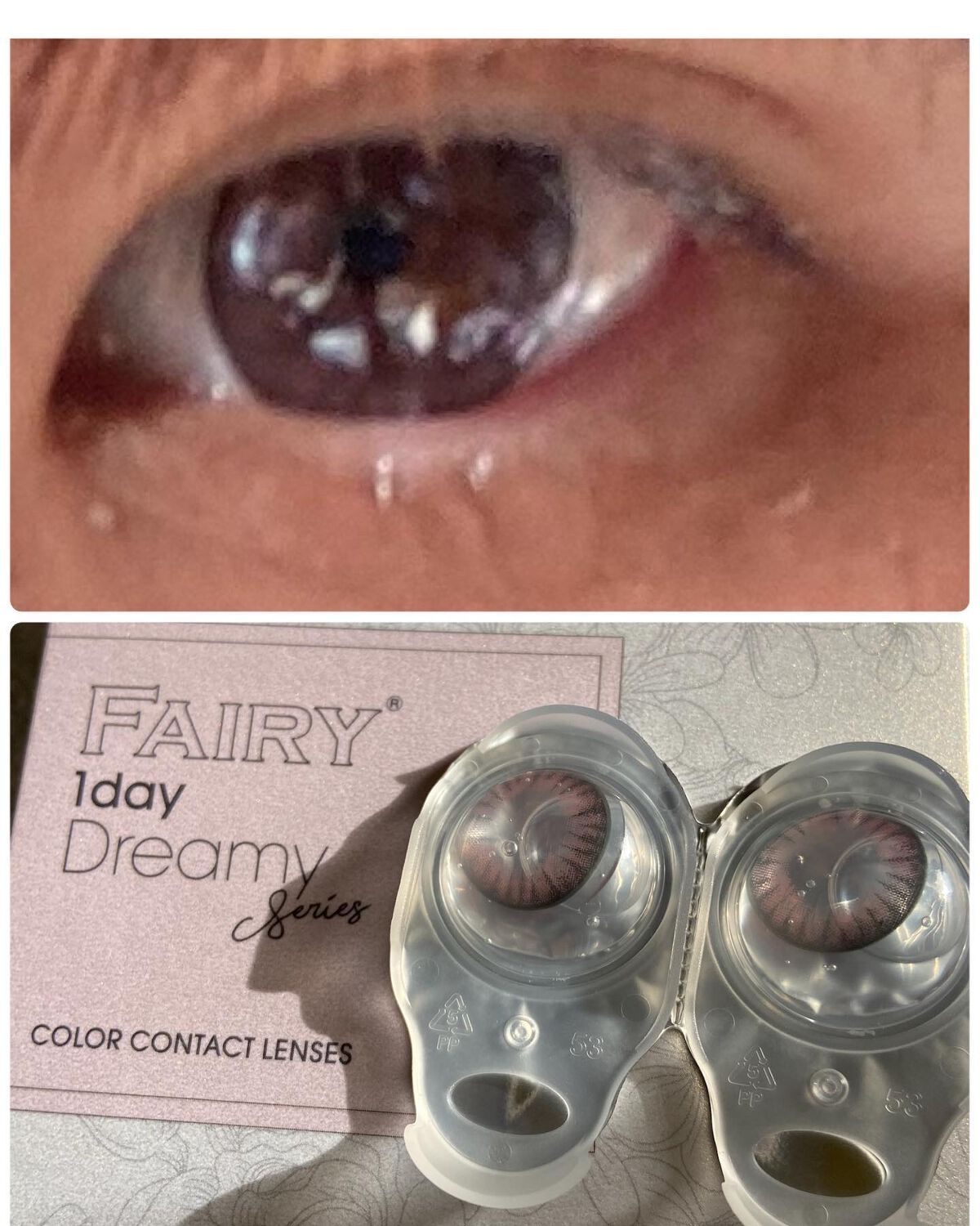 FAIRY1DAY Dreamy series/FAIRY/ワンデー（１DAY）カラコンを使ったクチコミ（1枚目）