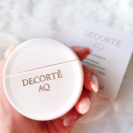 DECORTÉ AQ ハンドエッセンスのクチコミ「コスメデコルテ
▶︎ハンドエッセンス
#購入品
年齢って手に出る気がする…とずっと気になって.....」(1枚目)