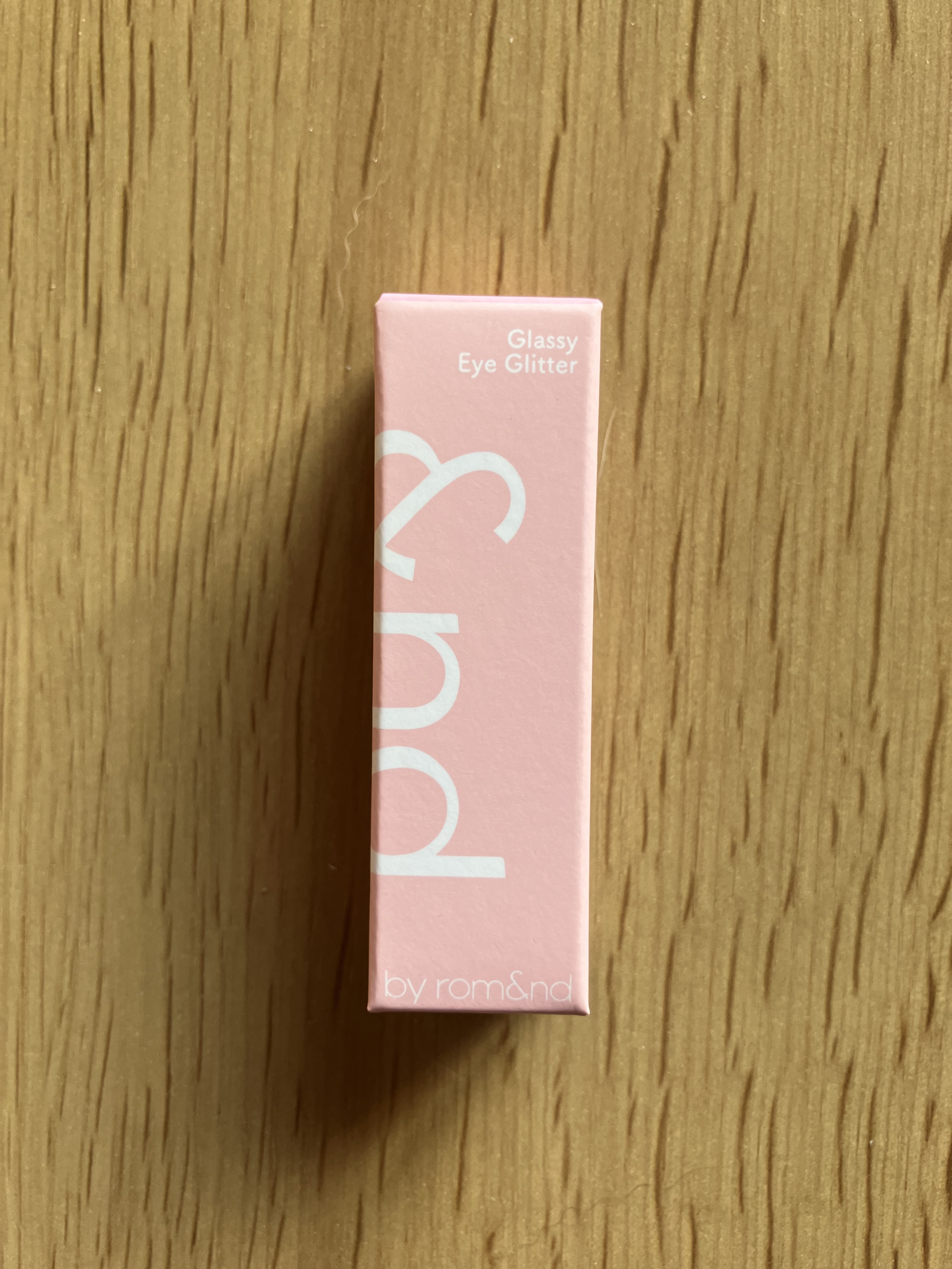 アンドバイロムアンド　グラッシーアイグリッター PK01 チェリーブロッサム/&nd by rom&nd/グリッターを使ったクチコミ（2枚目）