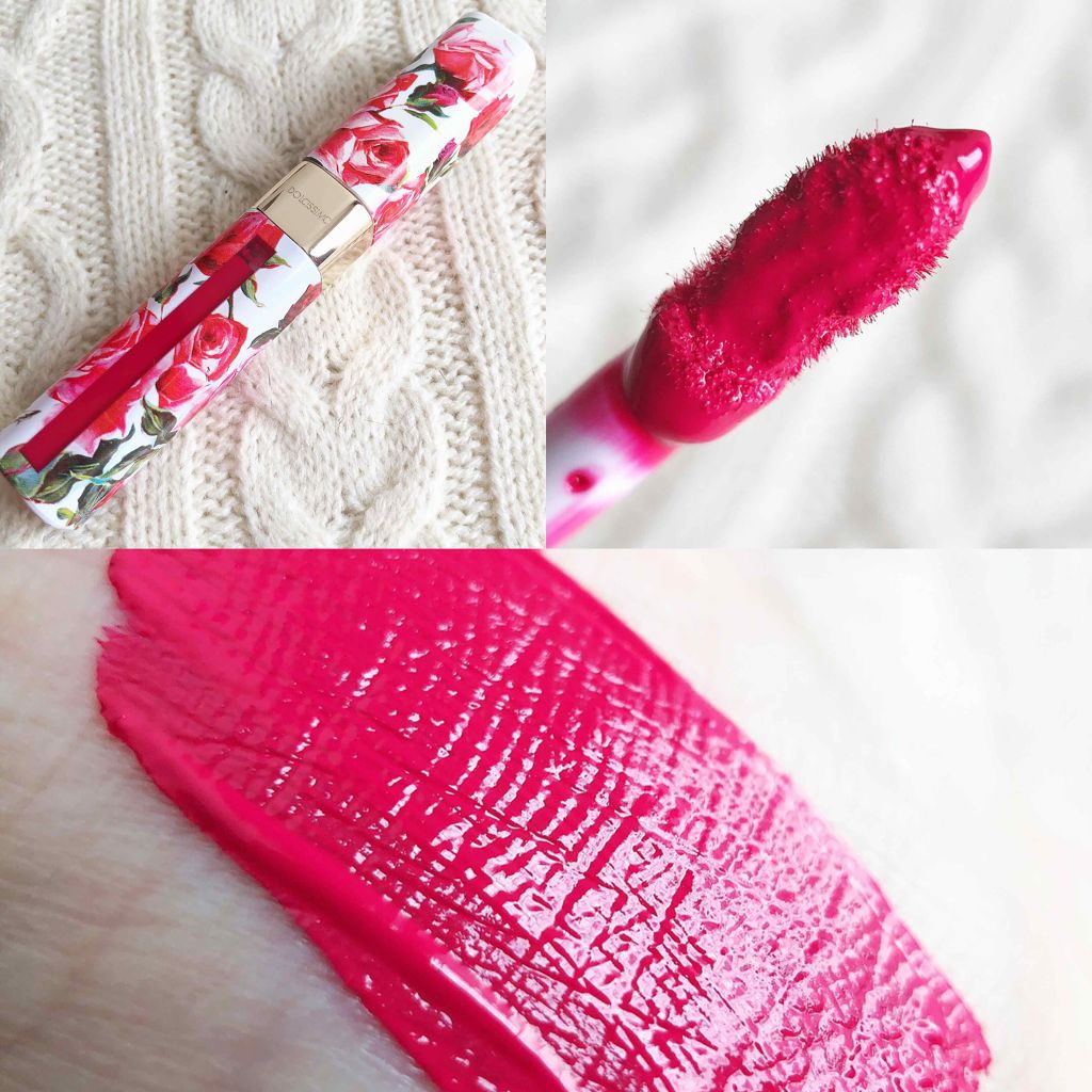 ドルチェシモ マット リキッド リップカラー/DOLCE&GABBANA BEAUTY/口紅を使ったクチコミ(4枚目)