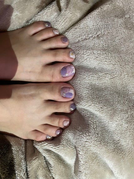 ネイルシール/Qoo10/ネイルシールを使ったクチコミ(2枚目)