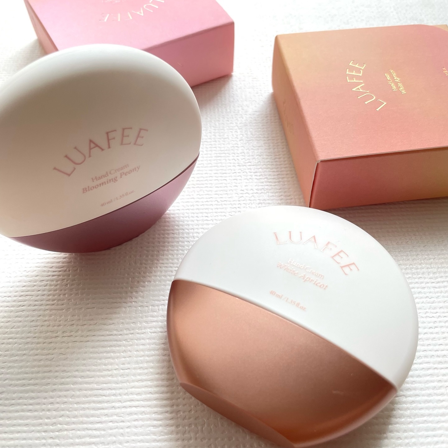 パフュームハンドクリームブルーミングピオニー/LUAFEE/ハンドクリームを使ったクチコミ（3枚目）