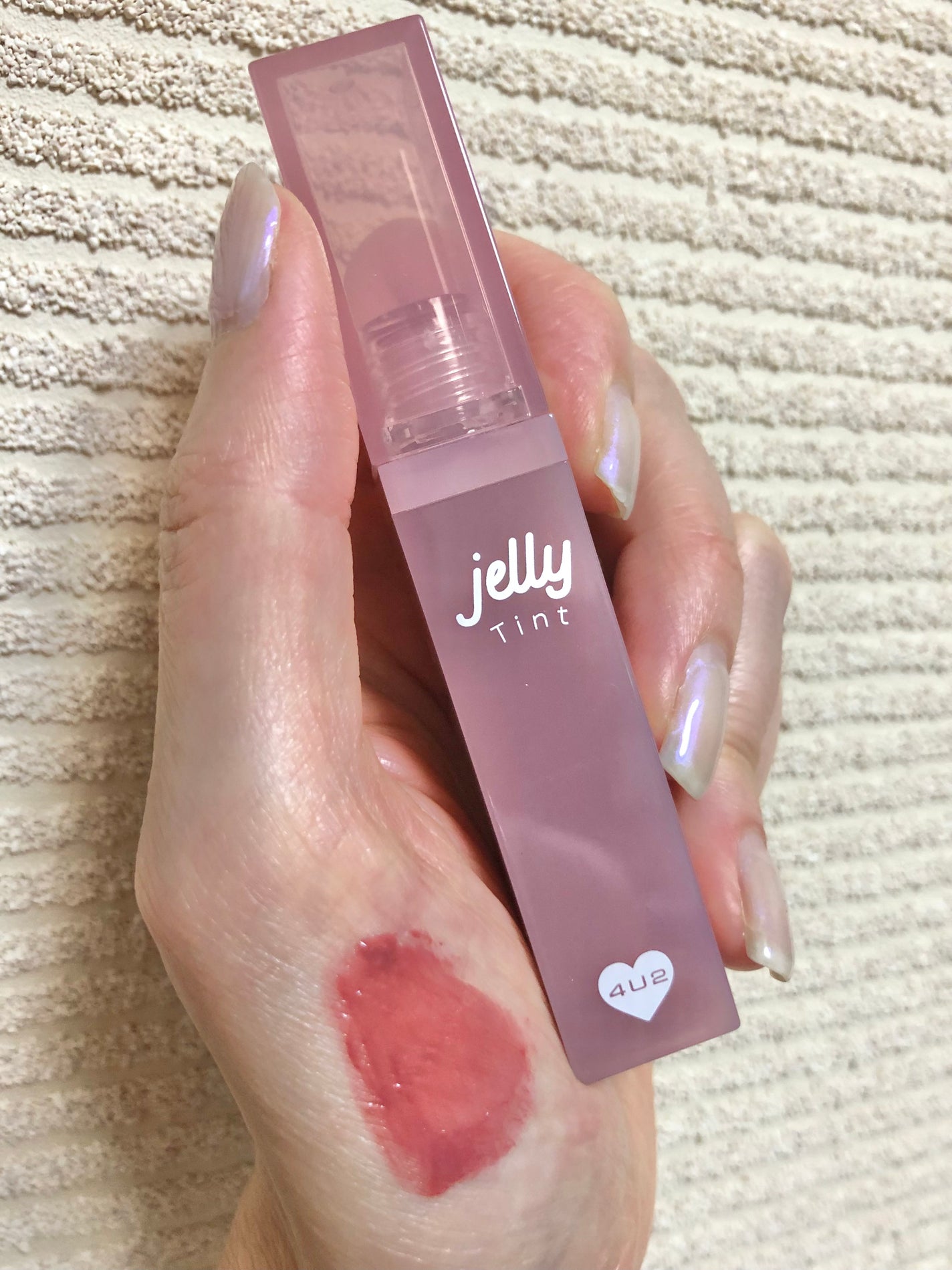 ジェリーティント/4U2/リップティントを使ったクチコミ(1枚目)
