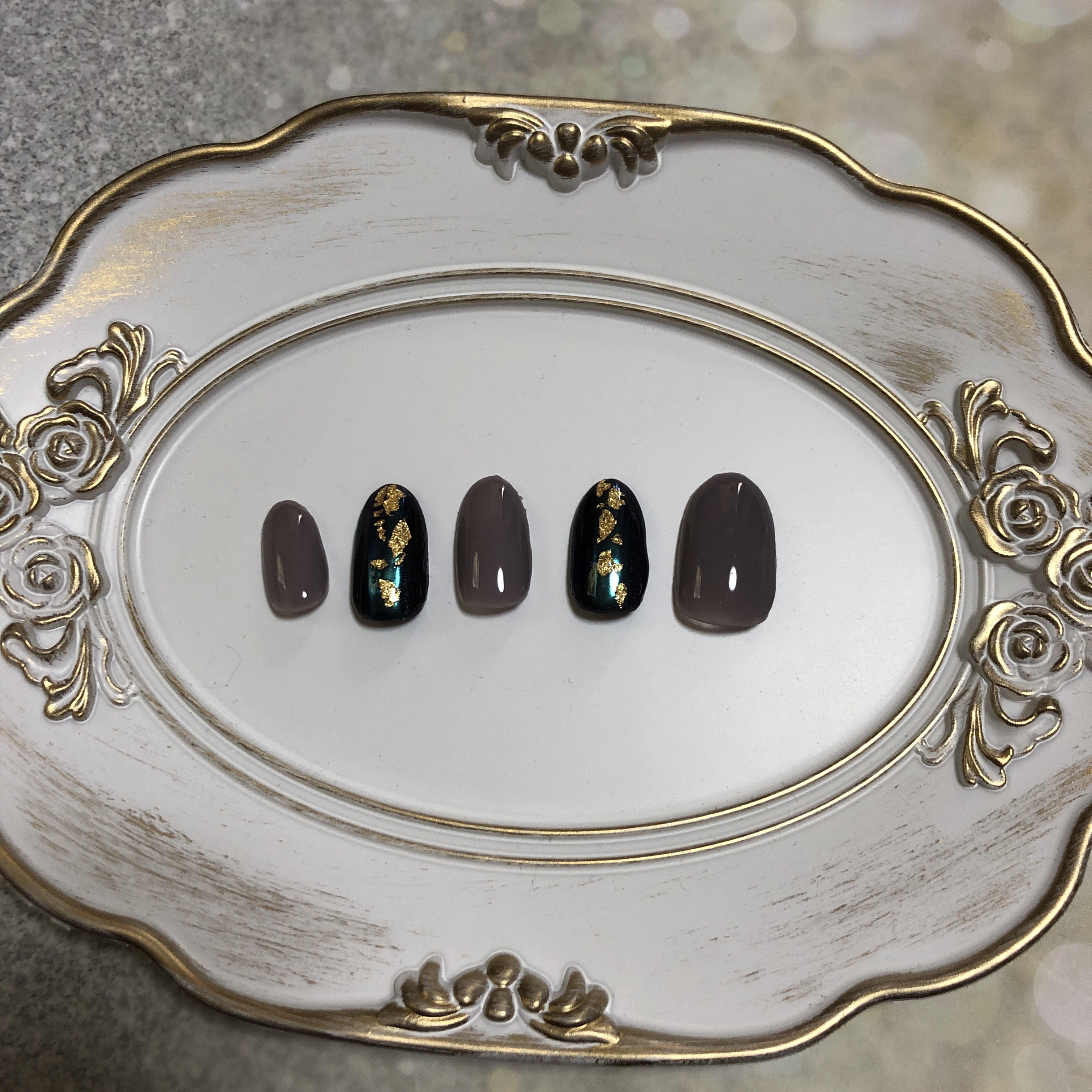 ジェルネイル（ライト対応）/セリア/ジェルネイルを使ったクチコミ（1枚目）