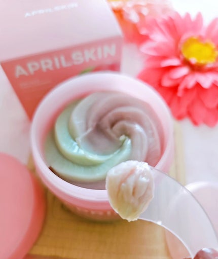 ピンクアロエメレンゲクレンザー/APRILSKIN/その他洗顔料を使ったクチコミ(7枚目)