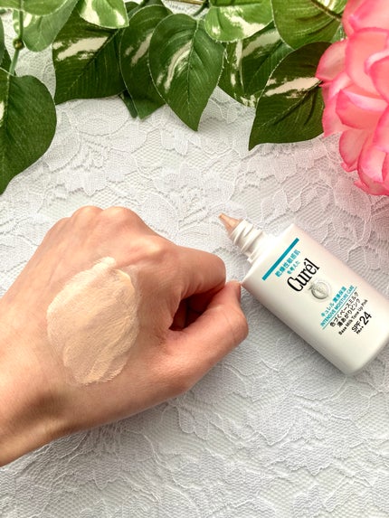 キュレル 潤浸保湿 色づくベースミルク 湯あがりピンク/キュレル/化粧下地を使ったクチコミ(4枚目)