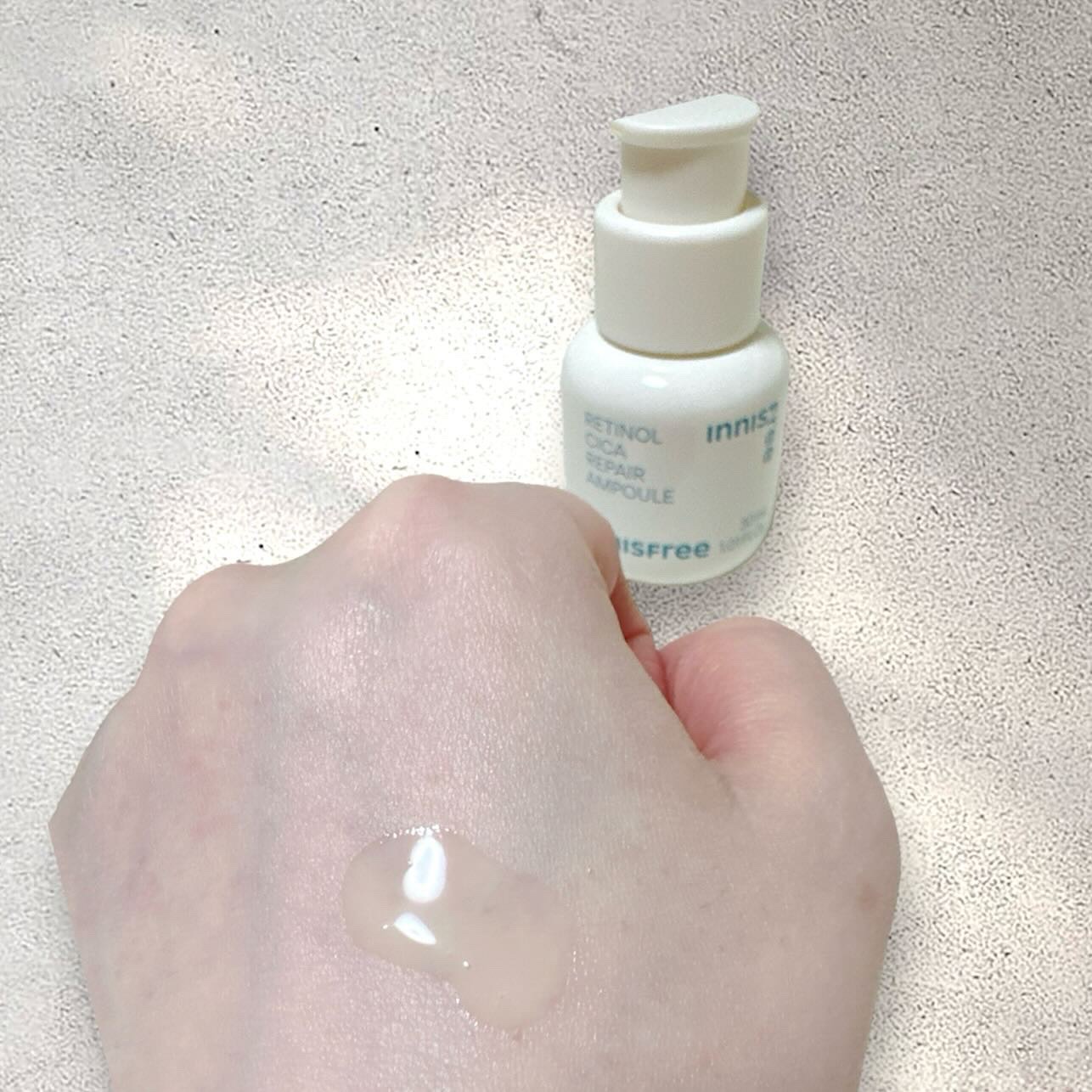 レチノール　シカ　リペア　セラム/innisfree/美容液を使ったクチコミ（3枚目）