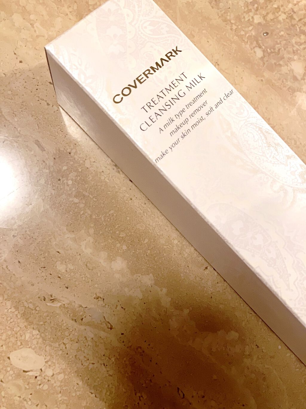 トリートメント クレンジング ミルク/COVERMARK/ミルククレンジングを使ったクチコミ(4枚目)
