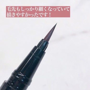 UR GLAM　LIQUID EYELINER/U R GLAM/リキッドアイライナーを使ったクチコミ（3枚目）