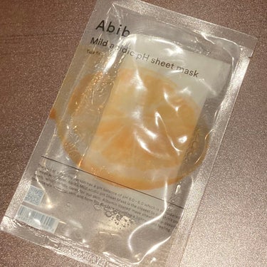 Abib
弱酸性pHシートマスク 柚子フィット


GW旅行のお供、シートマスクはAbibにしました！

柑橘系のいい香りでスキンケアタイムが癒しの時間に早替わり！笑
シートは程よい厚みがあり、柔らかく