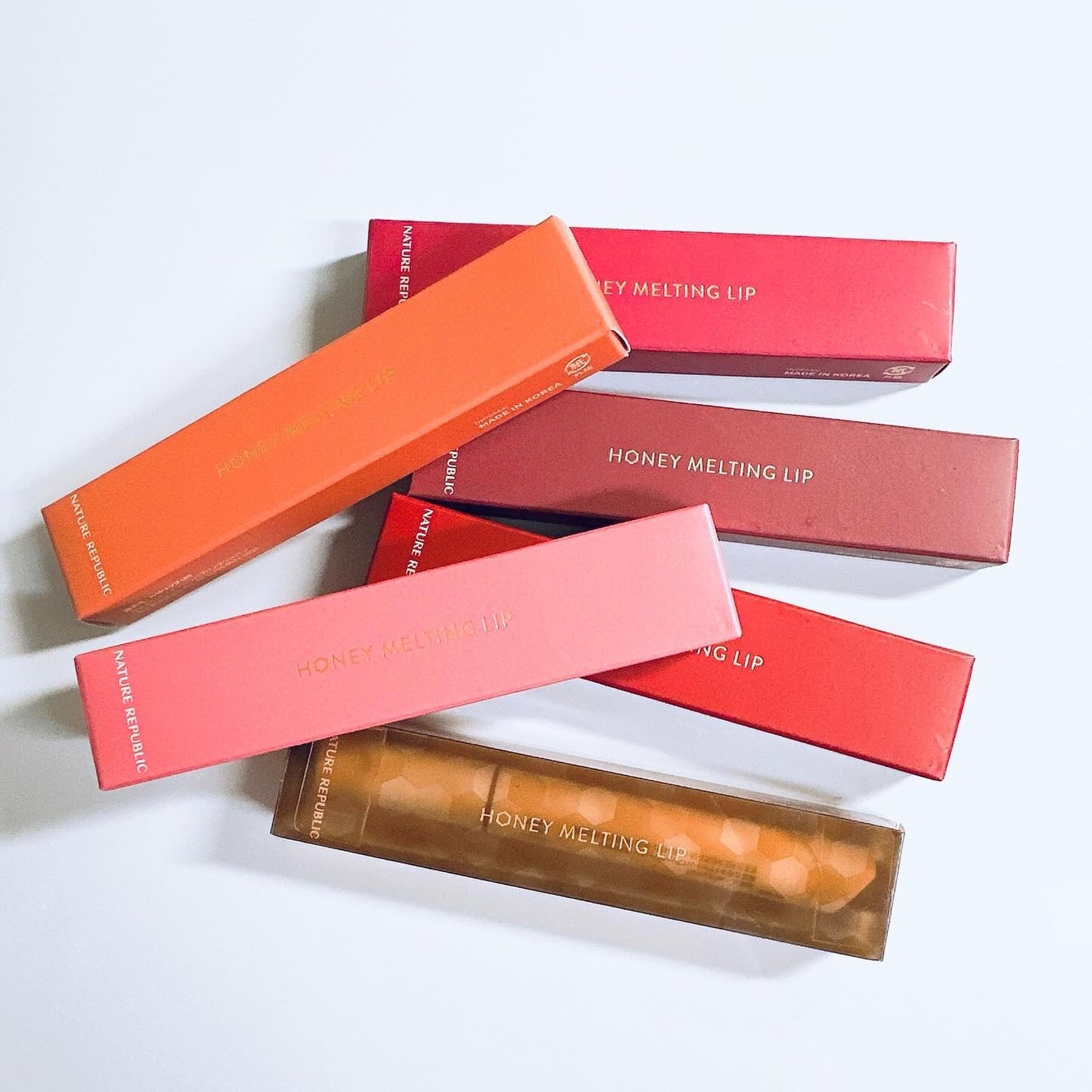 ハニーメルティングリップ/ネイチャーリパブリック/口紅を使ったクチコミ(8枚目)