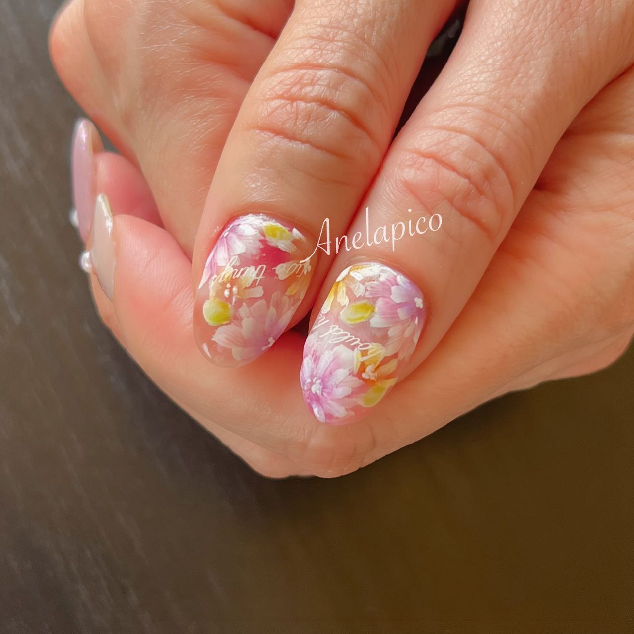 #ネイル,#純国産ジェルネイル,#ジェルネイル,#春ネイル,#桜ネイルのネイルデザイン