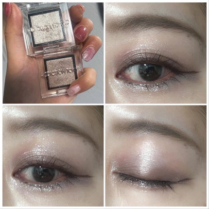 アディクション ザ アイシャドウ スパークル/ADDICTION/単色アイシャドウを使ったクチコミ(5枚目)