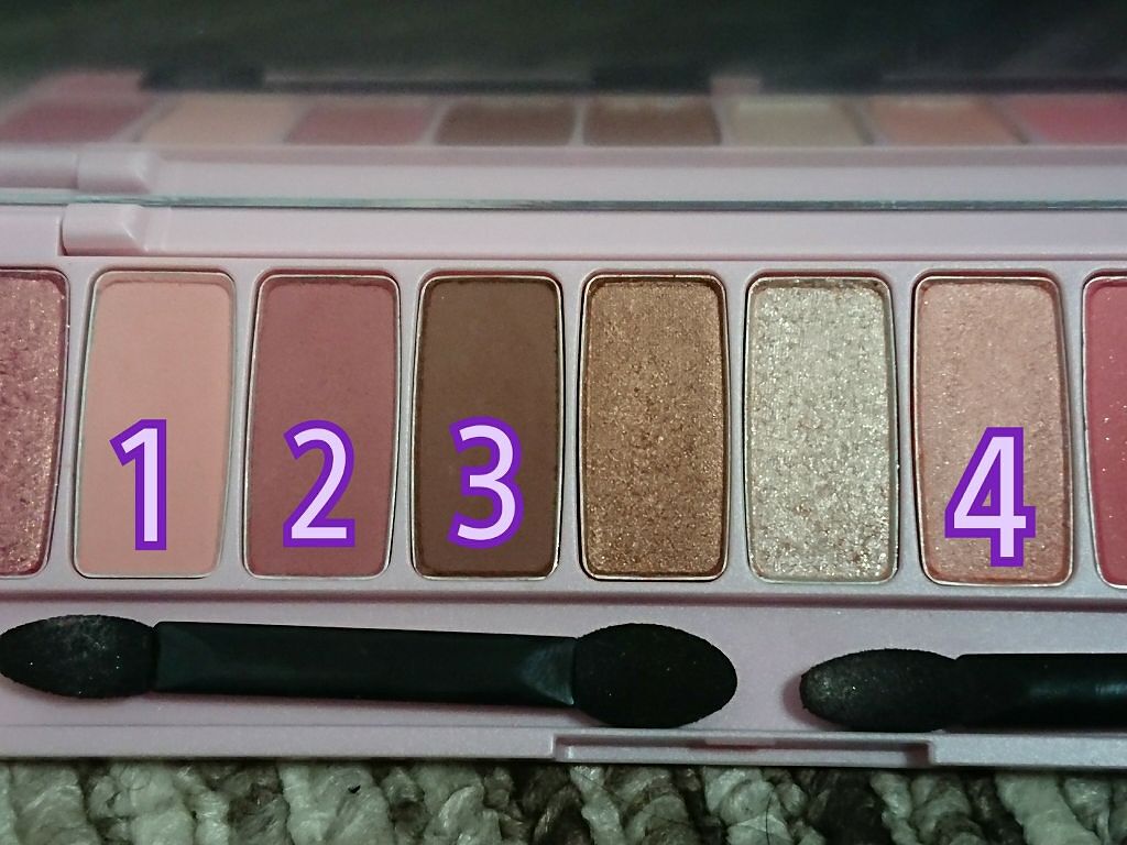 プレイカラー アイシャドウ/ETUDE/アイシャドウパレットを使ったクチコミ(3枚目)