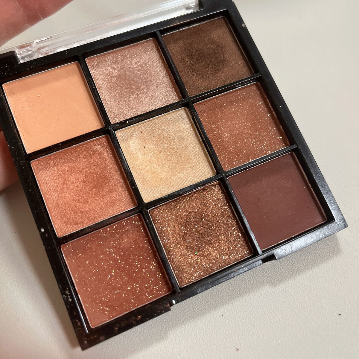 UR GLAM　BLOOMING EYE COLOR PALETTE/U R GLAM/アイシャドウパレットを使ったクチコミ（2枚目）
