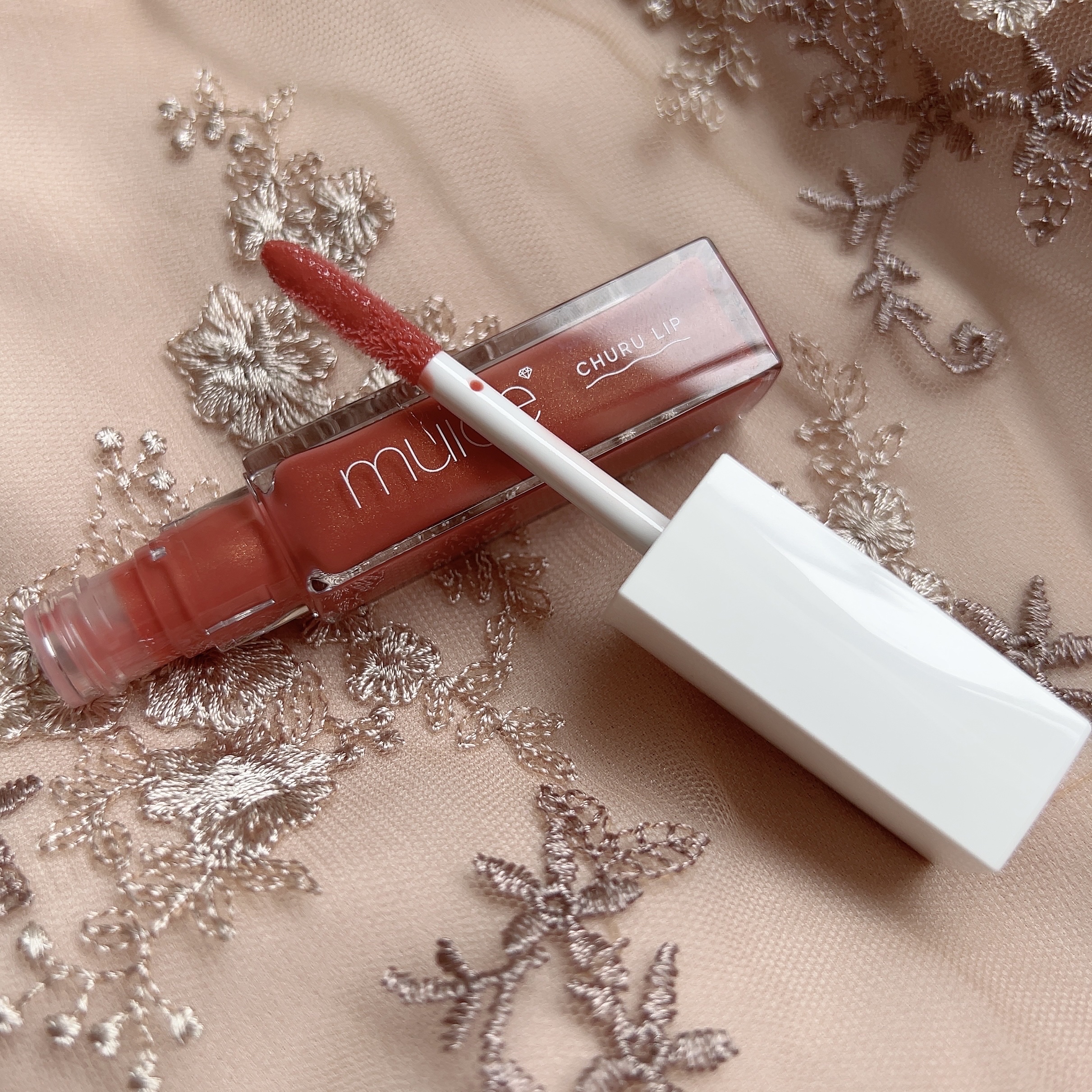 ちゅるリップランパー SP06 サンセットコーラル(限定)/muice/リッププランパーを使ったクチコミ（2枚目）