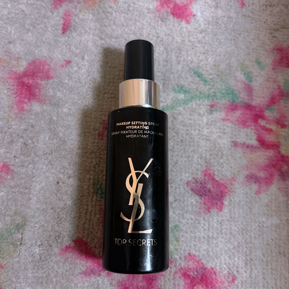 トップ シークレット セッティング グロウ スプレー/YVES SAINT LAURENT BEAUTE/ミスト状化粧水を使ったクチコミ（1枚目）