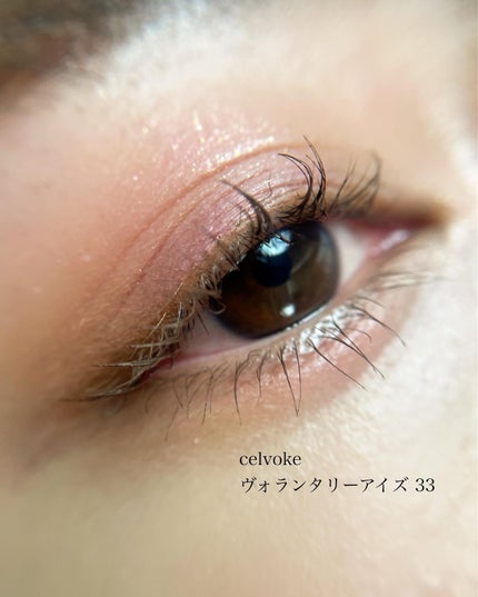 セルヴォーク ヴォランタリー アイズ/Celvoke/単色アイシャドウを使ったクチコミ(1枚目)