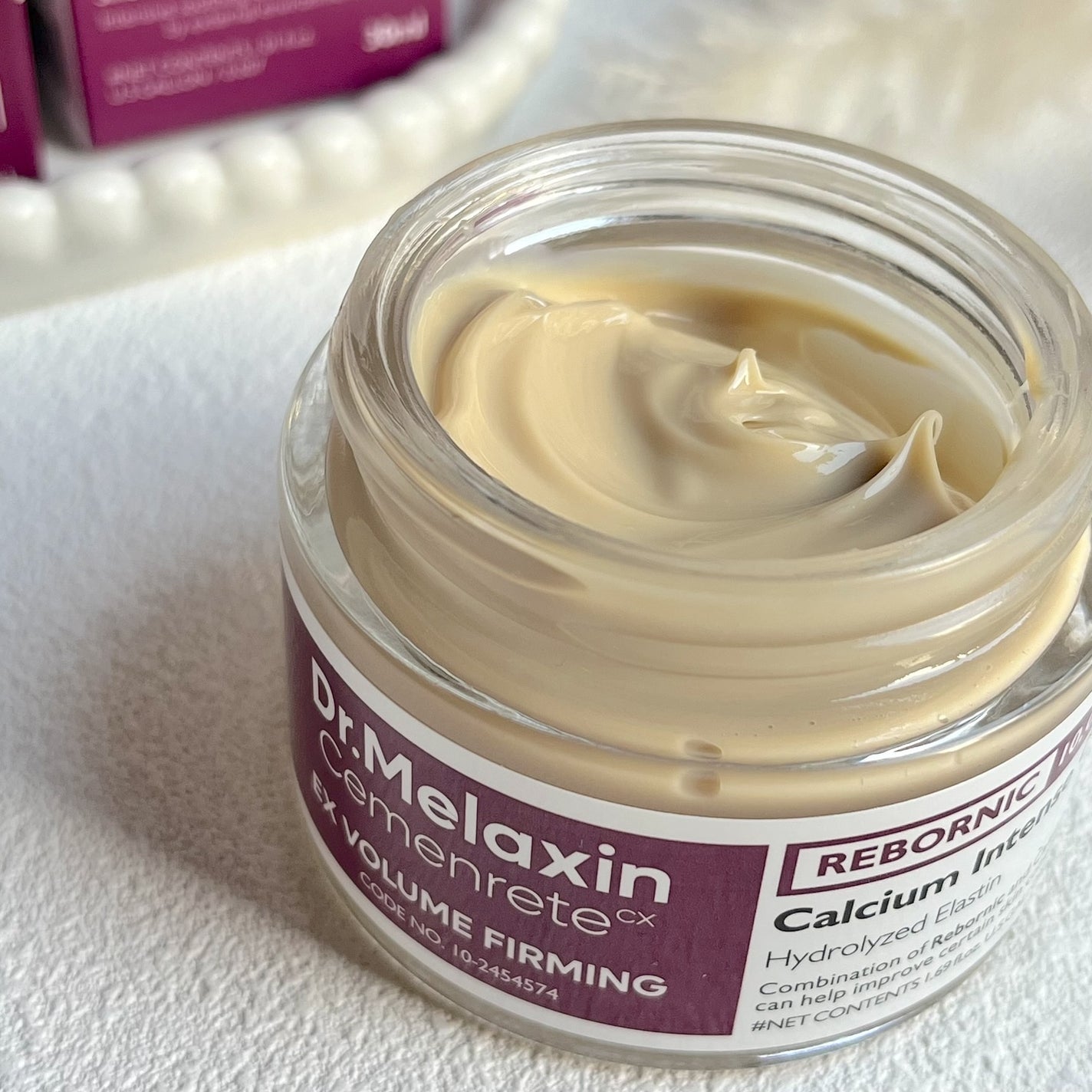 Cemenrete Calcium Intense Cream/Dr.Melaxin/フェイスクリームを使ったクチコミ(6枚目)