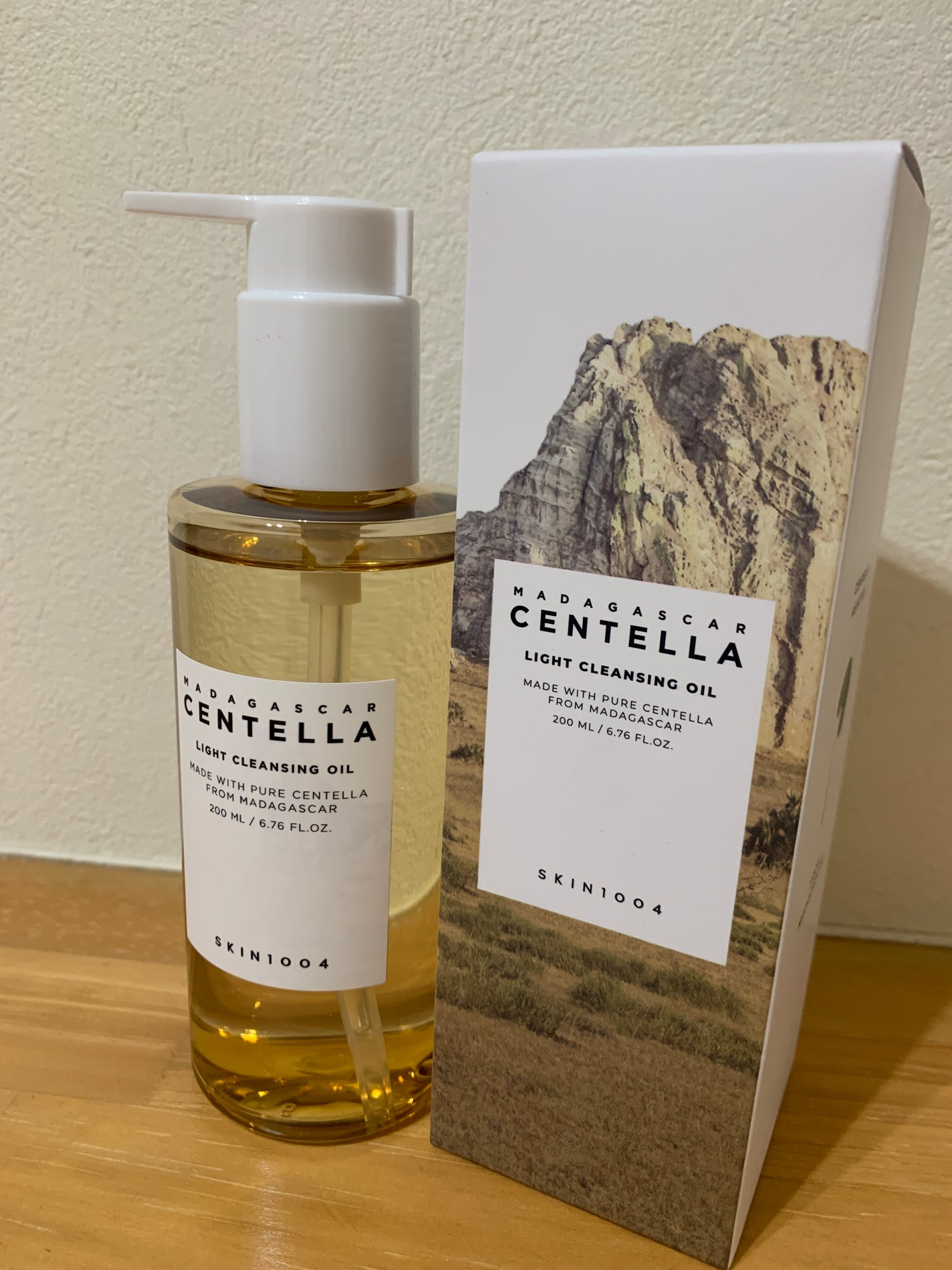 センテラ ライトクレンジングオイル/SKIN1004/オイルクレンジングを使ったクチコミ(1枚目)