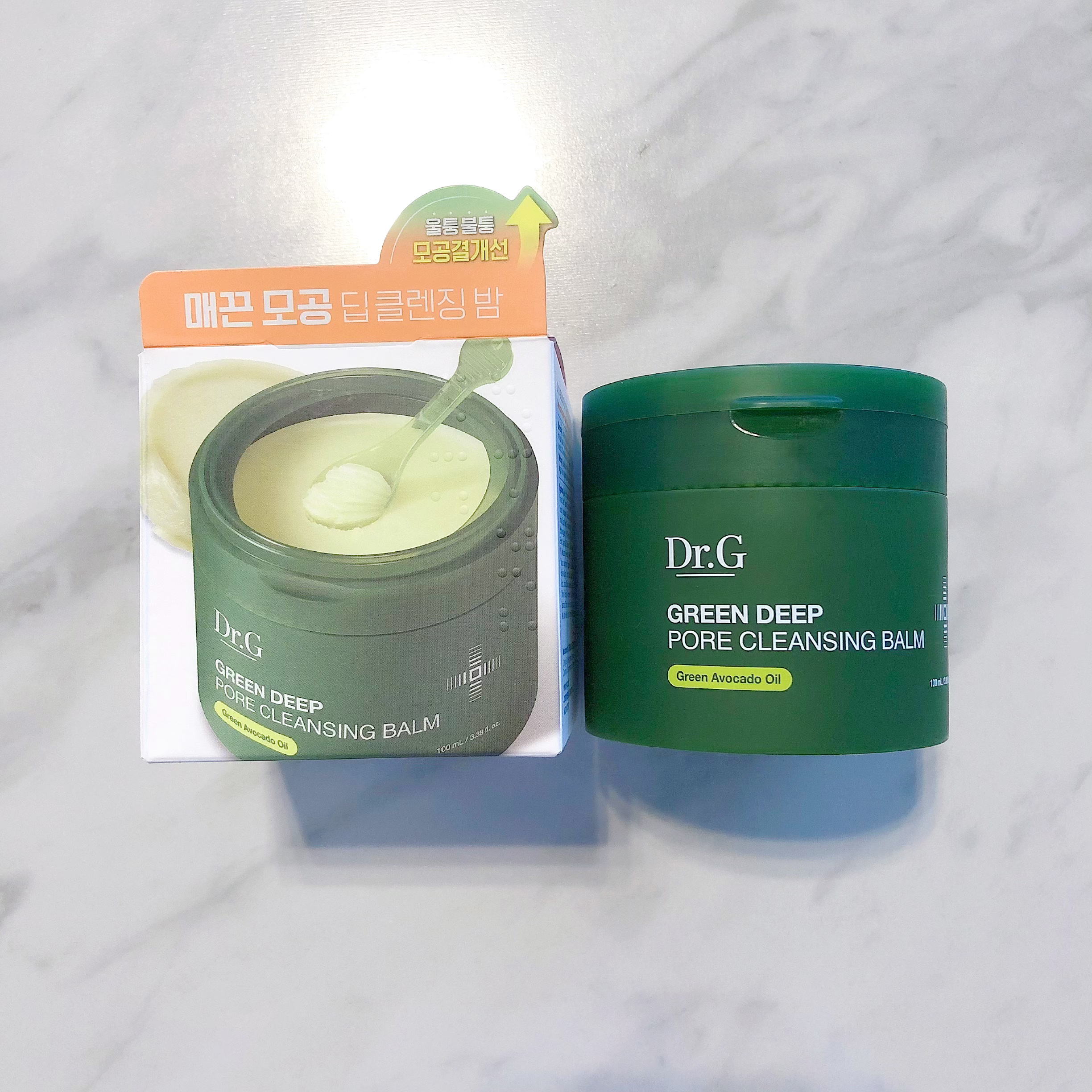 グリーンディープポアクレンジングバーム/Dr.G/クレンジングバームを使ったクチコミ（1枚目）
