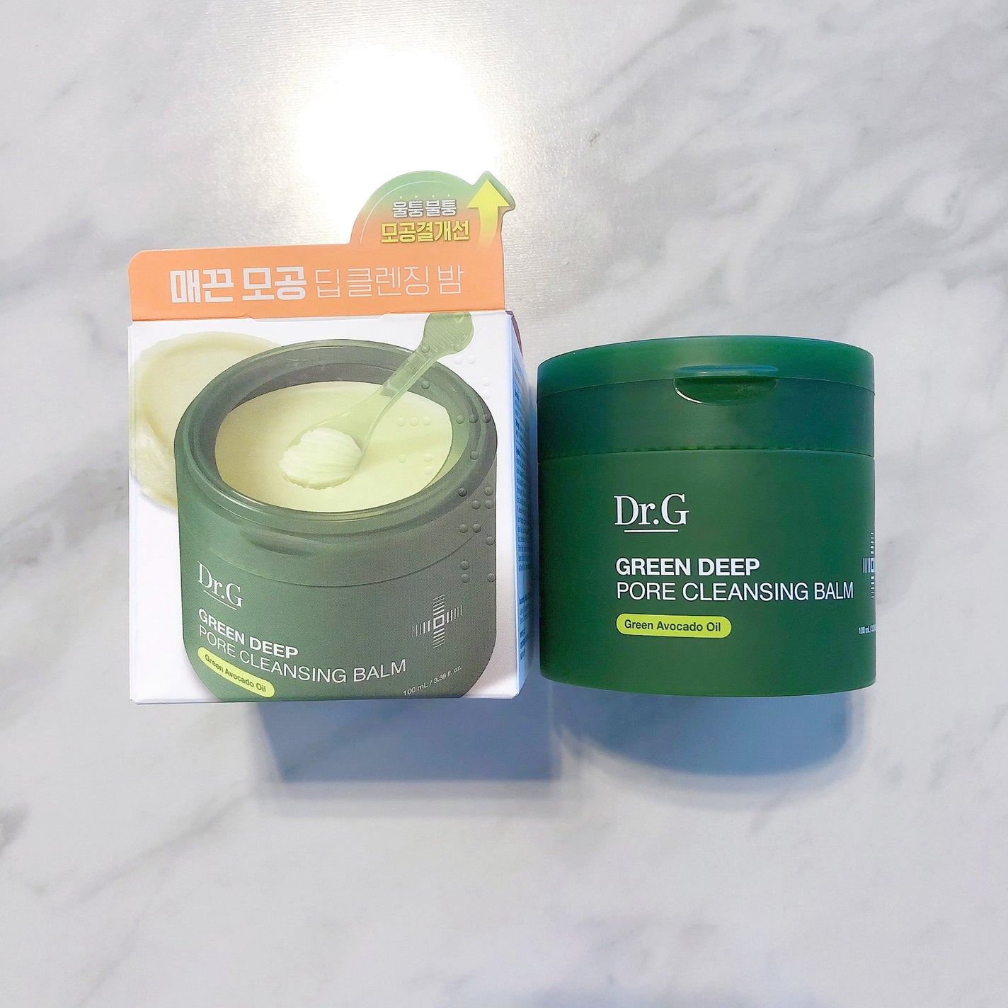 グリーンディープポアクレンジングバーム/Dr.G/クレンジングバームを使ったクチコミ(1枚目)