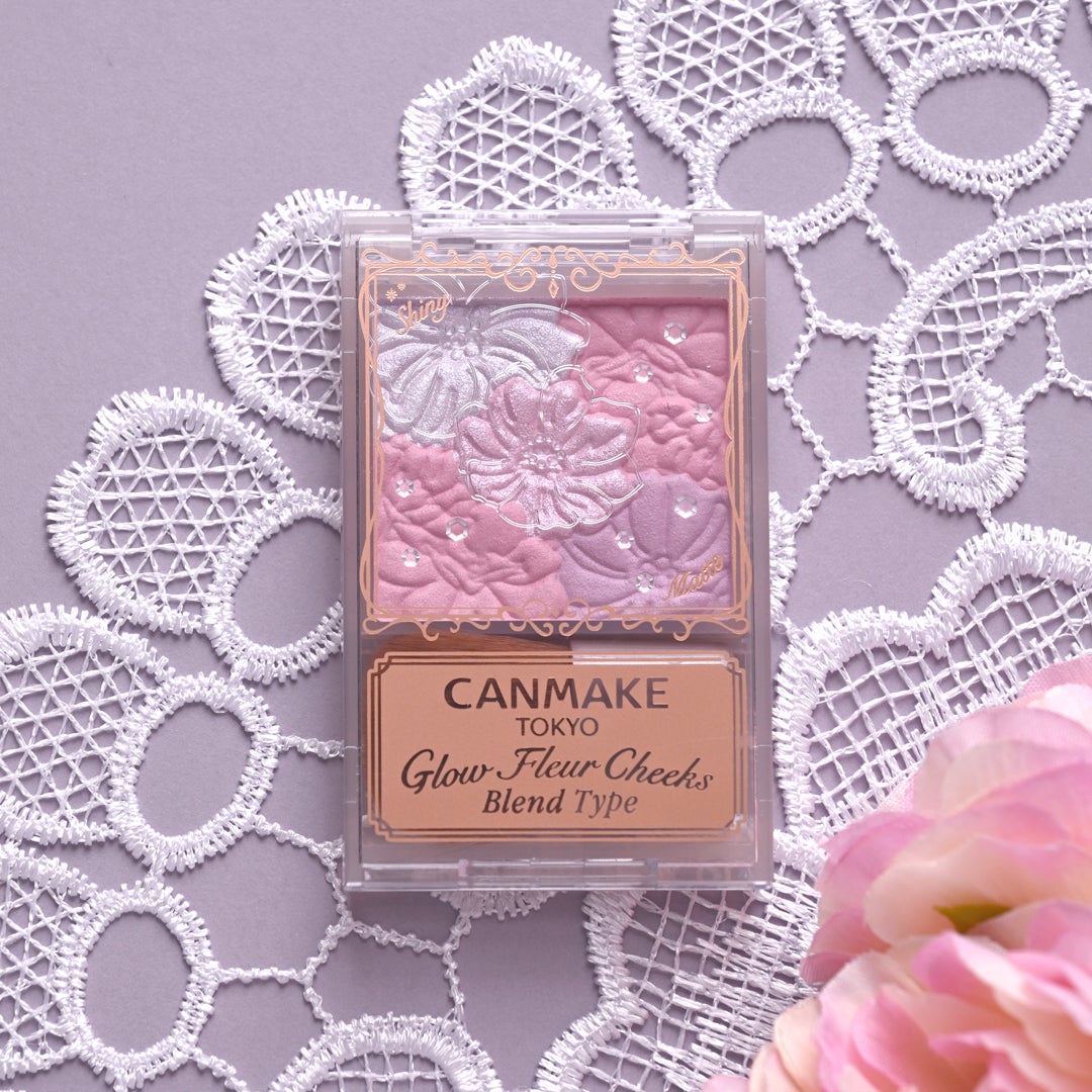 グロウフルールチークス(ブレンドタイプ)/キャンメイク/パウダーチークを使ったクチコミ(1枚目)