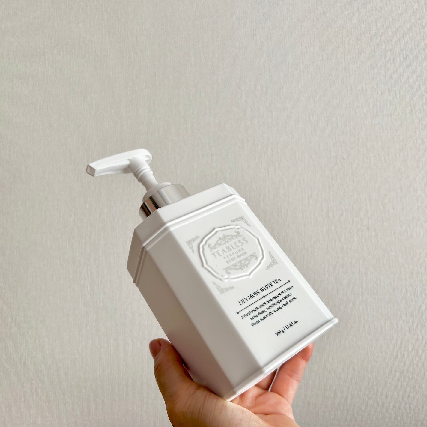 パフュームボディウォッシュ リリームスクホワイトティー/TEABLESS/ボディソープを使ったクチコミ(3枚目)