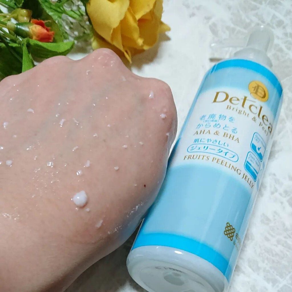 DETクリア ブライト&ピール ピーリングジェリー<無香料タイプ>/Detclear/ピーリングを使ったクチコミ(4枚目)