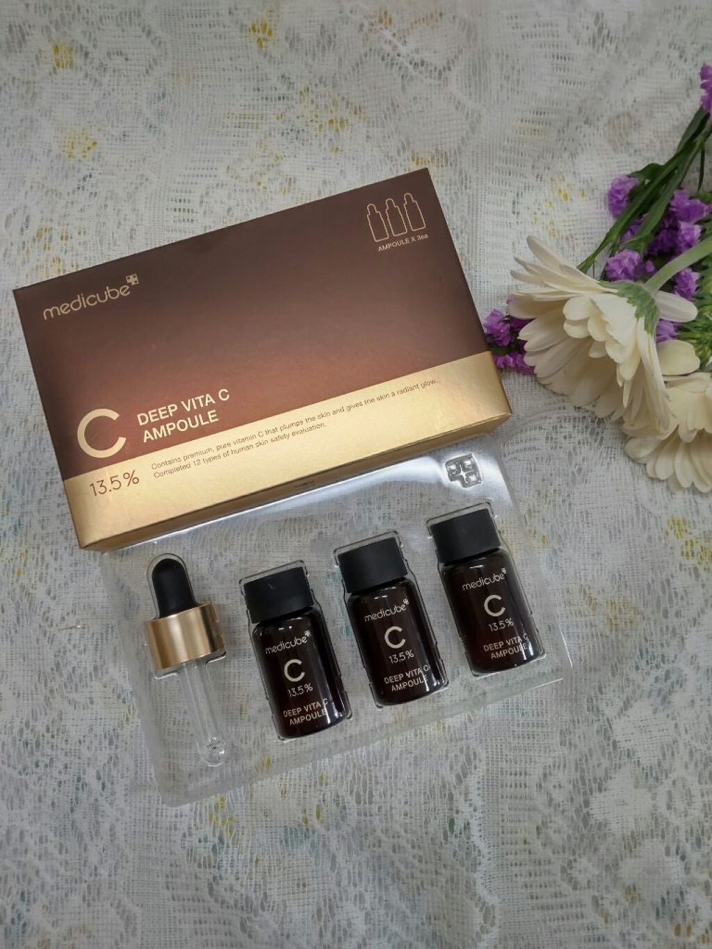ディープビタCアンプル/MEDICUBE/美容液を使ったクチコミ(1枚目)