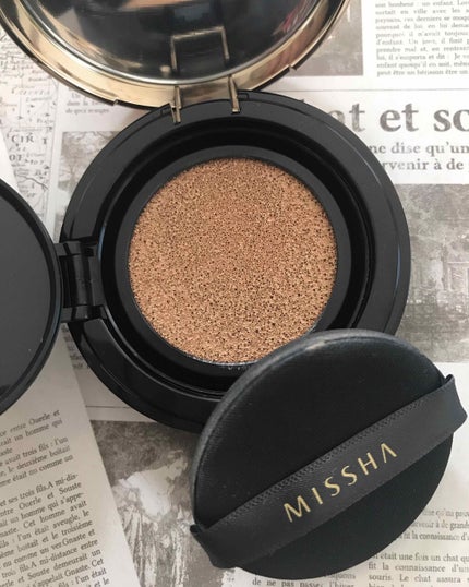 M クッション ファンデーション(プロカバー)/MISSHA/クッションファンデーションを使ったクチコミ(2枚目)